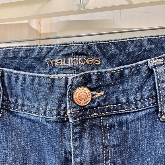 Maurices curvy bootcut jeans 11 12 long tall length of 32.5 as shown - Picture 4 of 9